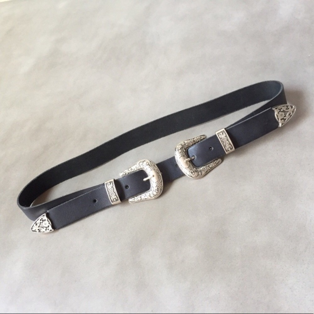 ASOS Real Leather Western Belt